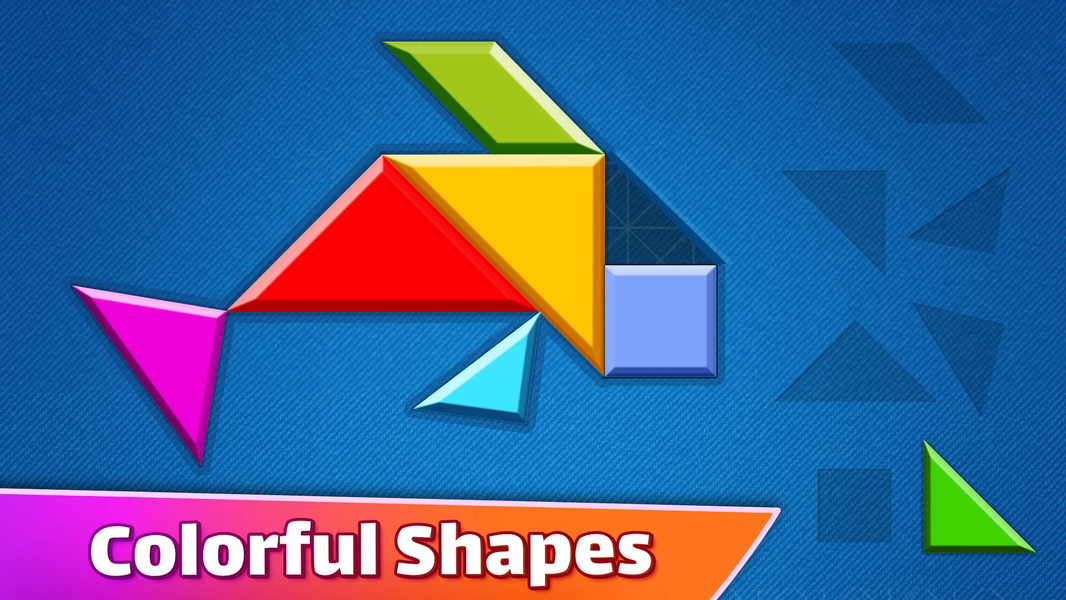 Tangram Puzzle: Polygrams Game - Gameplay image of android game