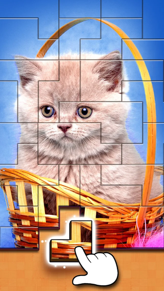 Jigsaw Puzzles Blocks - Gameplay image of android game