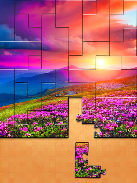 Jigsaw Puzzles Blocks - عکس بازی موبایلی اندروید