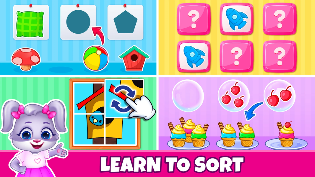 Kids Toddler & Preschool Games - Gameplay image of android game