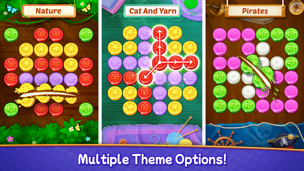 Veggies Cut: Logic Puzzle Game - عکس برنامه موبایلی اندروید