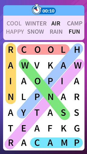 Word Search Games: Word Find - Gameplay image of android game