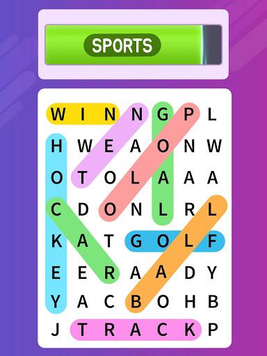 Word Search Games: Word Find - عکس بازی موبایلی اندروید
