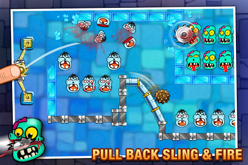 Zombie Slice: Zombie Games - Gameplay image of android game