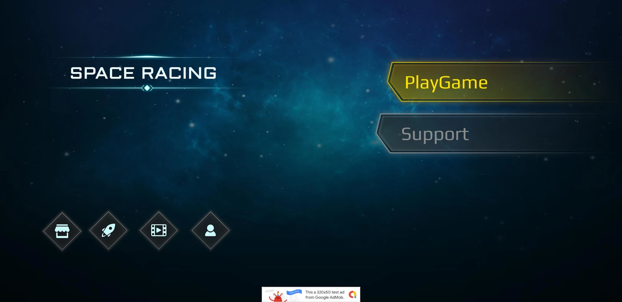 Space Racing - عکس بازی موبایلی اندروید