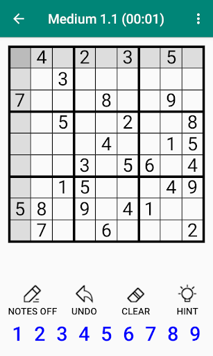 Sudoku - عکس بازی موبایلی اندروید
