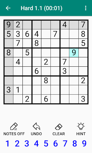 Sudoku - عکس بازی موبایلی اندروید