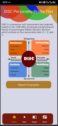 DiSC personality test - عکس برنامه موبایلی اندروید