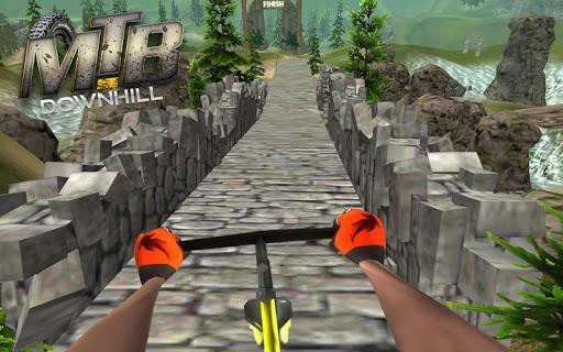 VR - MTB Downhill bicycle racing : VR Bicycling - عکس بازی موبایلی اندروید