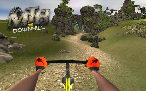 VR - MTB Downhill bicycle racing : VR Bicycling - عکس بازی موبایلی اندروید