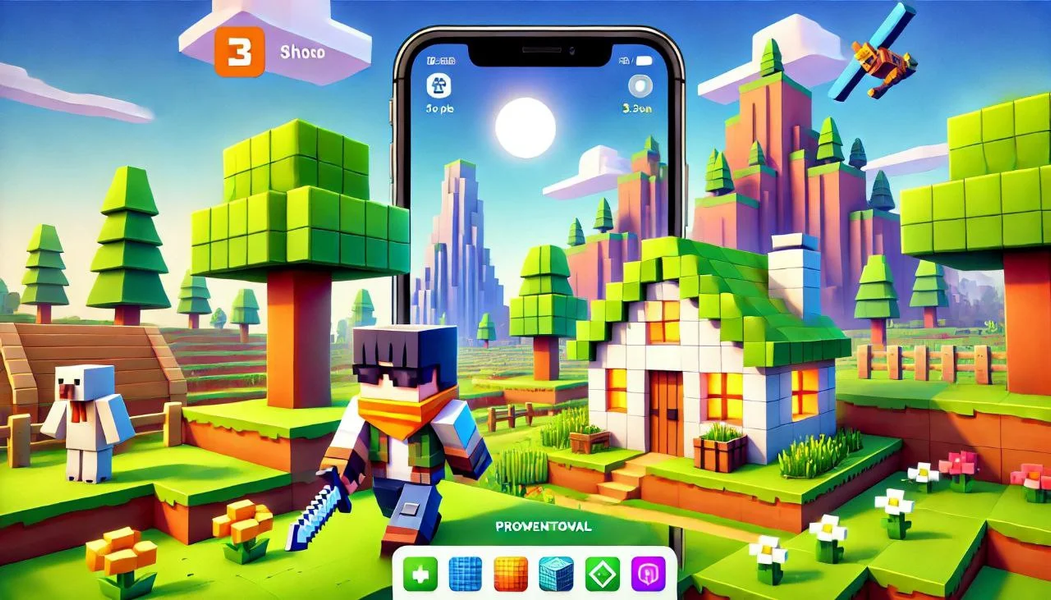 Block World: Build & Survive - عکس بازی موبایلی اندروید
