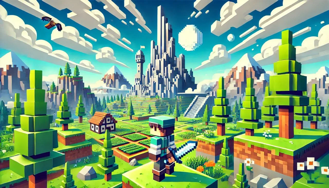 Block World: Build & Survive - عکس بازی موبایلی اندروید