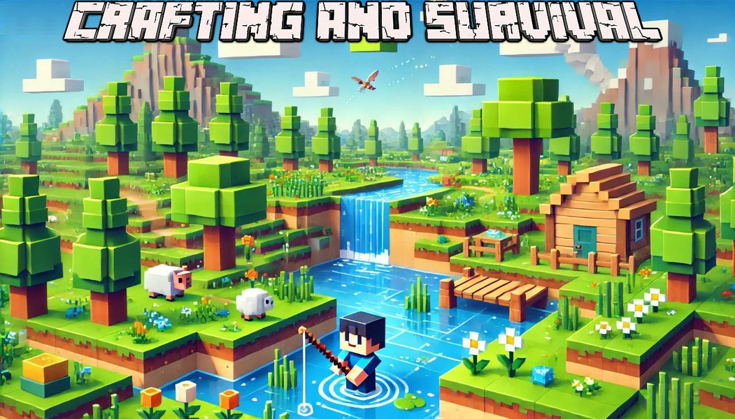 Block World: Build & Survive - عکس بازی موبایلی اندروید