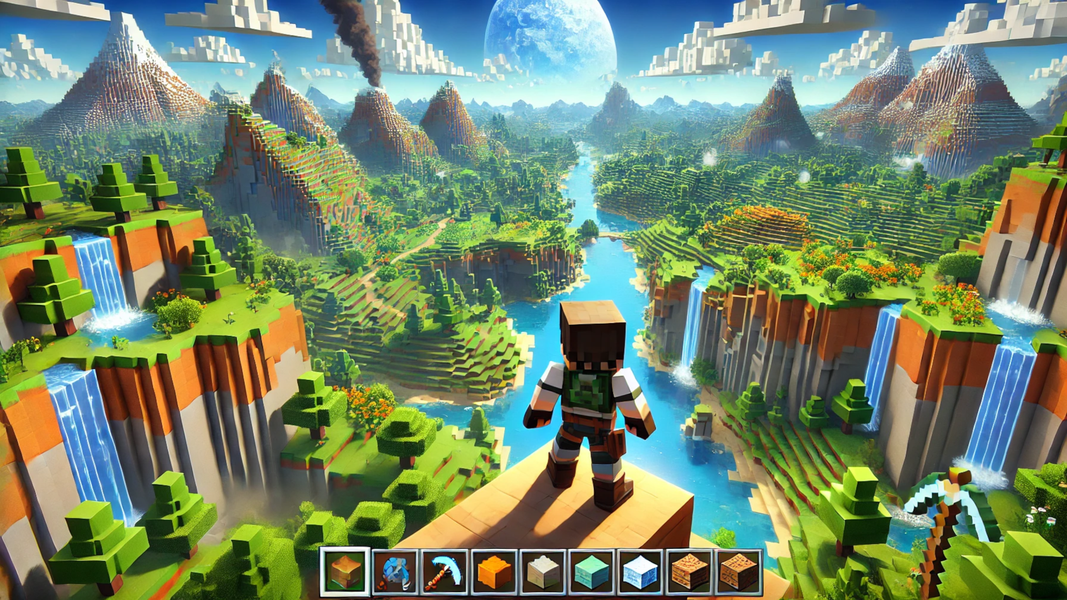 Block World: Build & Survive - عکس بازی موبایلی اندروید