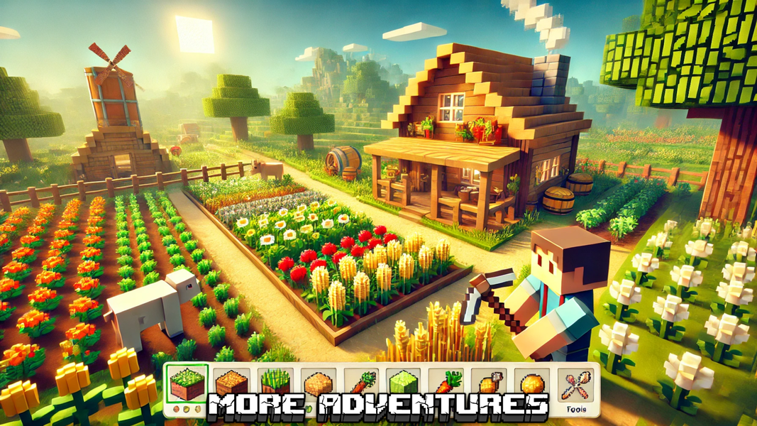 Block World: Build & Survive - عکس بازی موبایلی اندروید