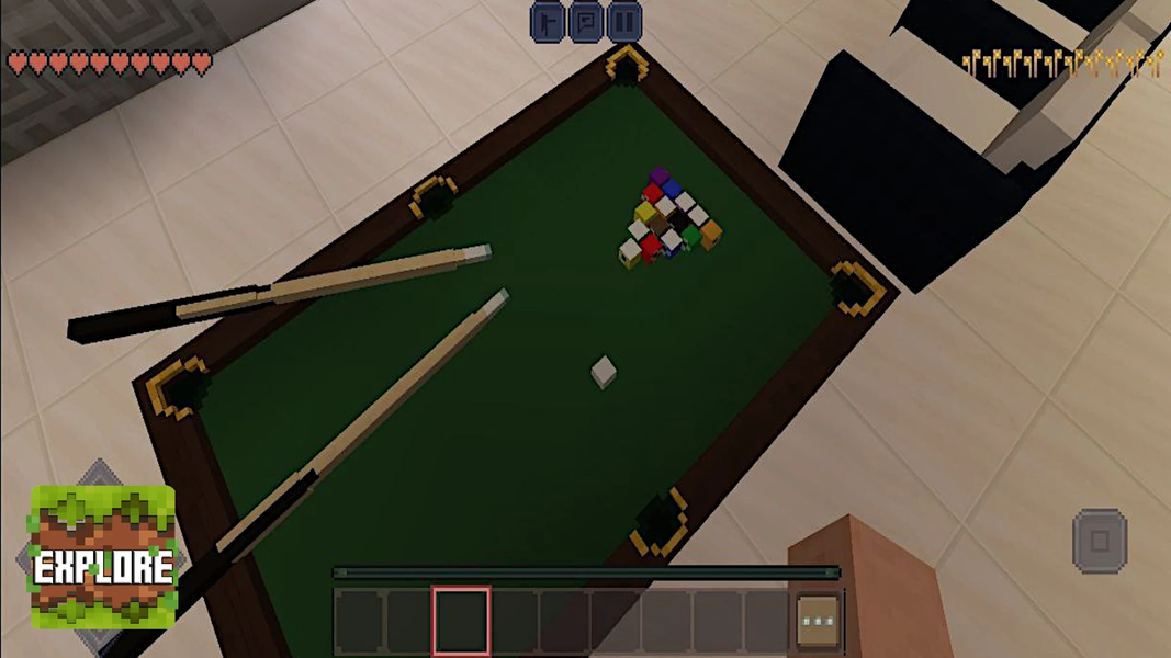 Pixel Craft: Explore & Build - Gameplay image of android game