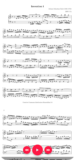 Sheet Music - عکس برنامه موبایلی اندروید