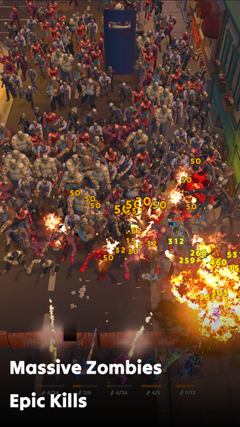 Idle Zombie Wave: Survivors - عکس بازی موبایلی اندروید