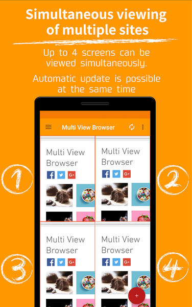 Multi View Browser - Image screenshot of android app