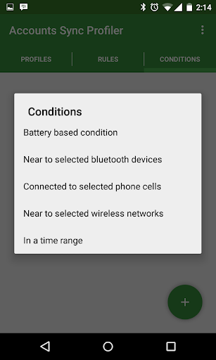 Accounts Sync Profiler - عکس برنامه موبایلی اندروید