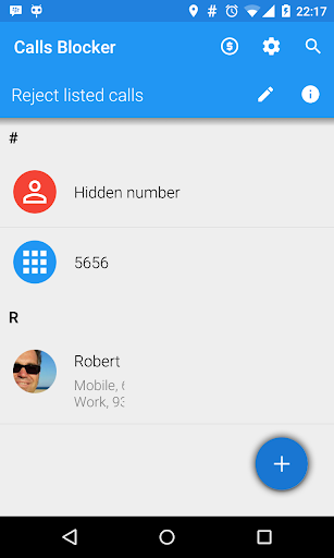 Calls Blocker - Image screenshot of android app