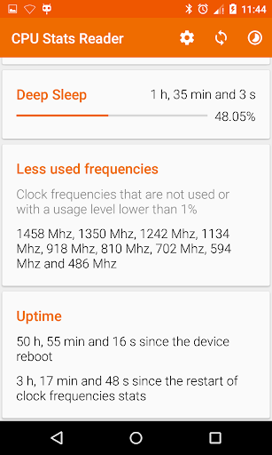 CPU Stats Reader - عکس برنامه موبایلی اندروید