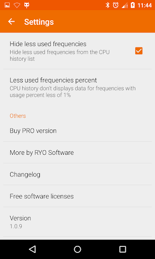 CPU Stats Reader - عکس برنامه موبایلی اندروید
