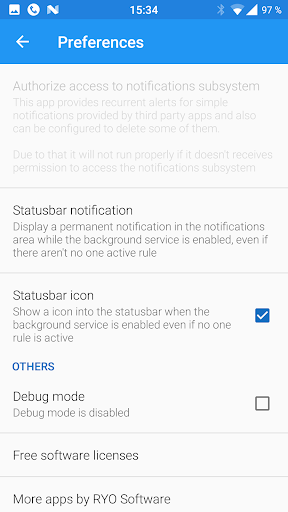 Notifications Manager - عکس برنامه موبایلی اندروید