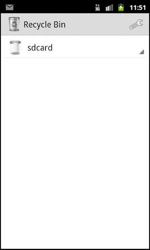 Recycle Bin - Image screenshot of android app