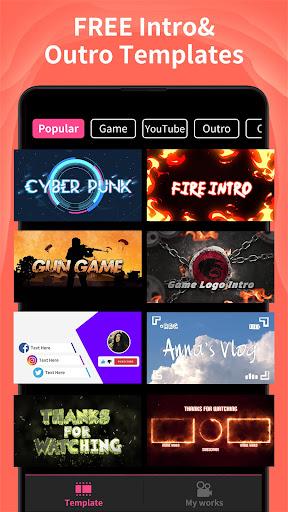 Intro Maker – ساخت اینترو با گوشی - Image screenshot of android app