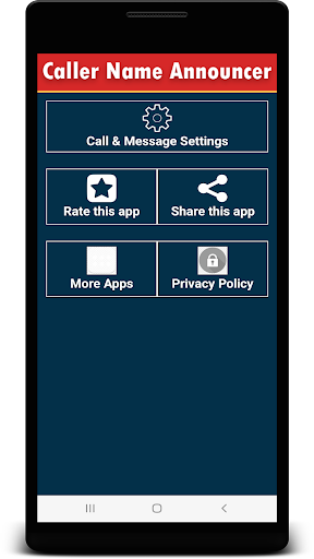 Caller Name Announcer - Image screenshot of android app