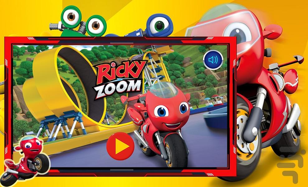 بازی موتوری ریکی زوم - عکس بازی موبایلی اندروید