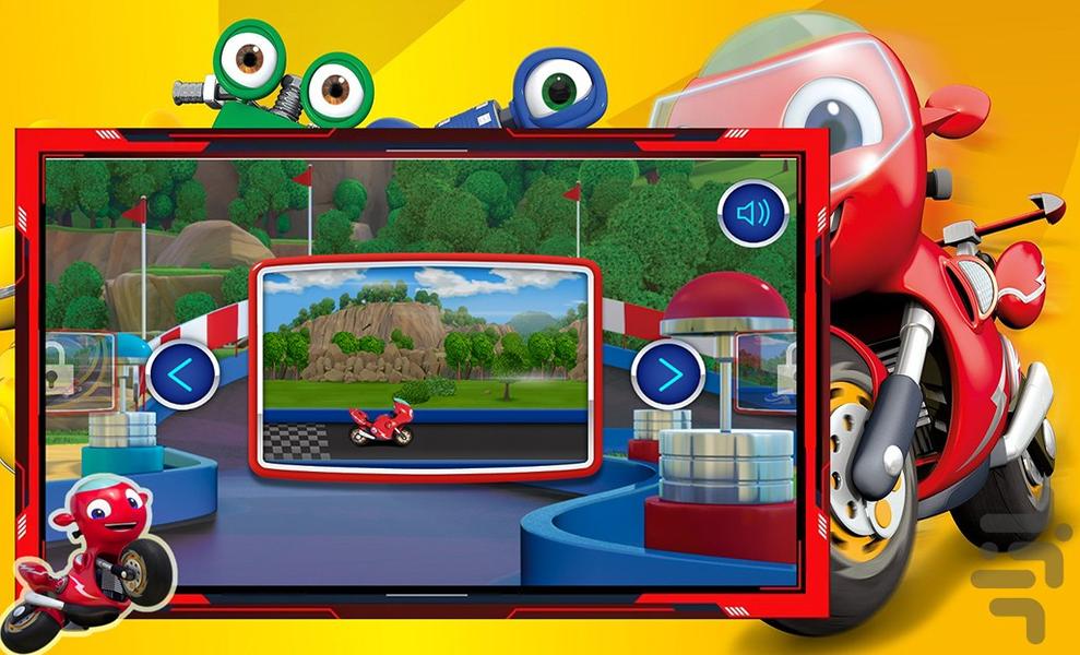 بازی موتوری ریکی زوم - عکس بازی موبایلی اندروید