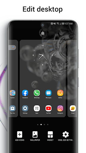 Cool S24 Launcher Galaxy OneUI - Image screenshot of android app