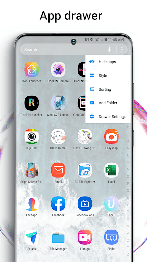 Cool S24 Launcher Galaxy OneUI - Image screenshot of android app