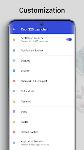 Cool S24 Launcher Galaxy OneUI - Image screenshot of android app