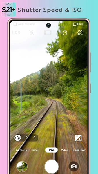 Galaxy S۲۳ Ultra ۴k Camera Pro - عکس برنامه موبایلی اندروید