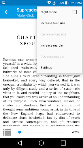 ePUB EBook Reader Supreader.com - عکس برنامه موبایلی اندروید