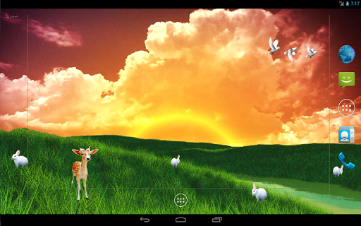 S5 Grass Land Live Wallpaper - Image screenshot of android app