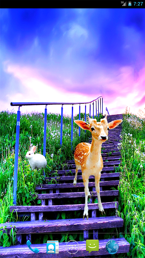 S5 Grass Land Live Wallpaper - Image screenshot of android app