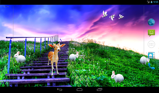 S5 Grass Land Live Wallpaper - Image screenshot of android app