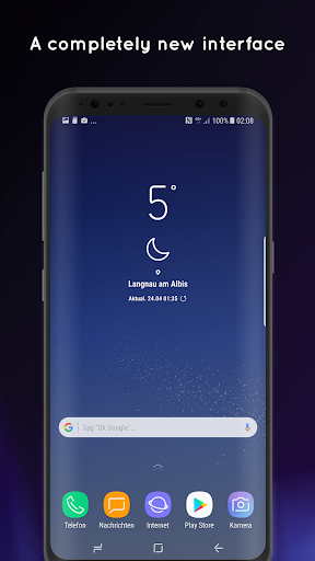 S9 Launcher - Galaxy S9 Launcher - Image screenshot of android app