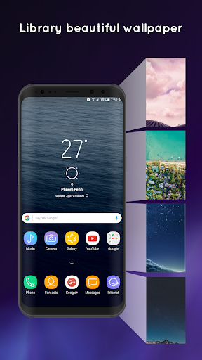 S9 Launcher - Galaxy S9 Launcher - Image screenshot of android app