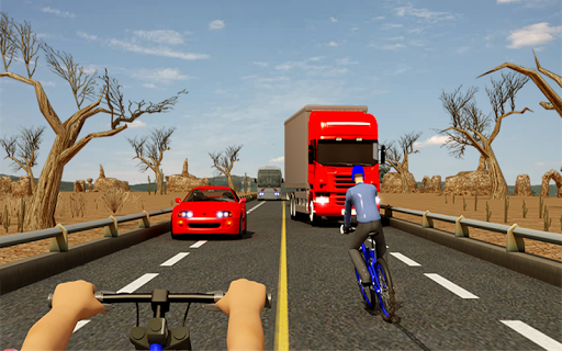 Bicycle Quad Stunt Racing 3D - عکس بازی موبایلی اندروید