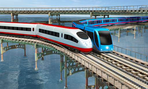 Indian Train City Driving Sim- Train Games ۲۰۱۸ - عکس بازی موبایلی اندروید