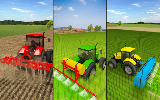 New Real Tractor Farming Life - Gameplay image of android game