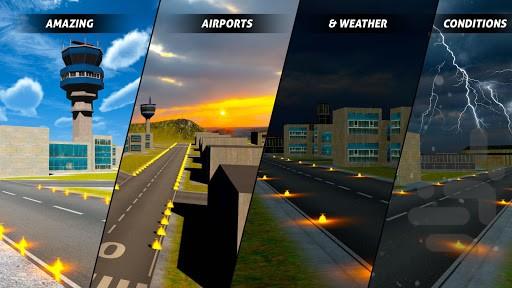 خلبان هواپیما : بازی جدید شبیه سازی - عکس بازی موبایلی اندروید