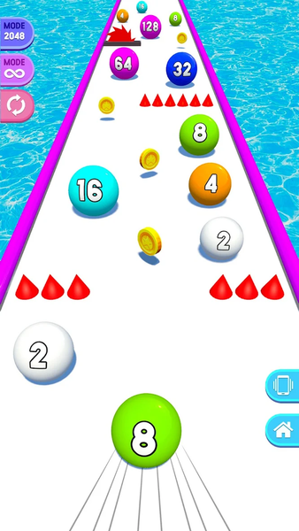 Number Ball 3D - Merge Games - عکس بازی موبایلی اندروید