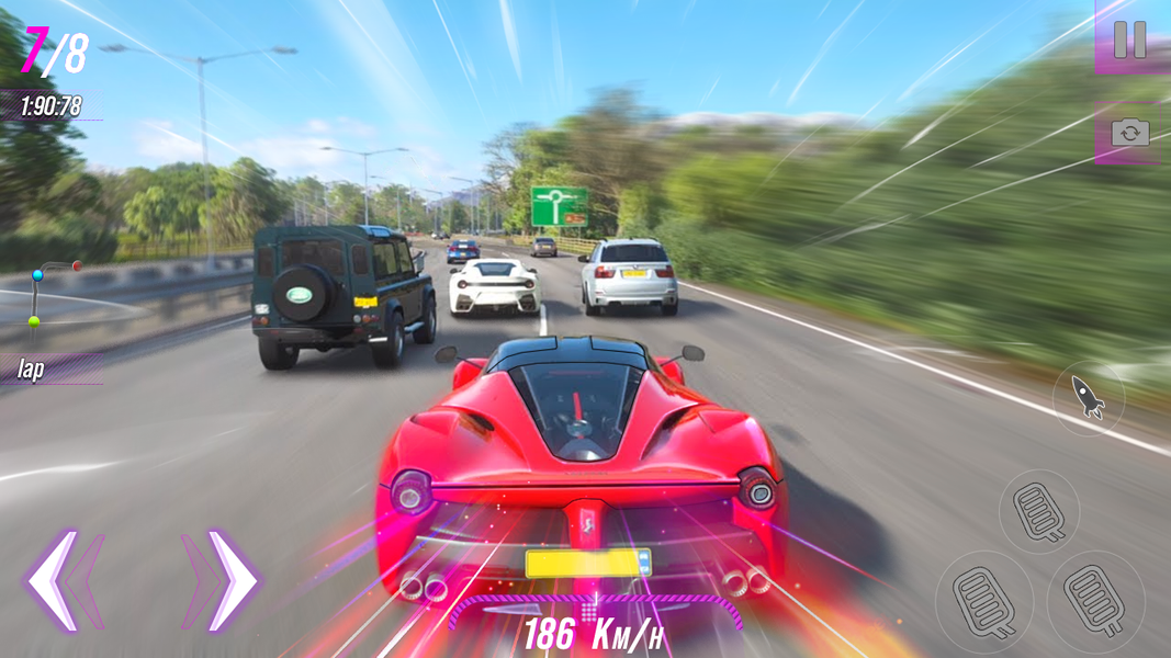 Real Sports Racing: Car Games - Gameplay image of android game