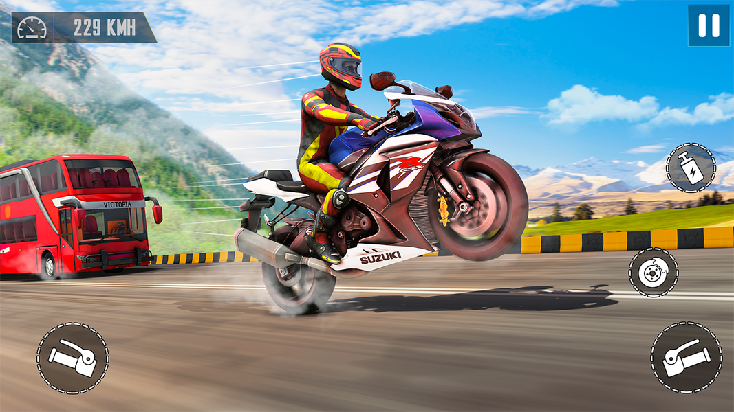 GT Motorbike Games Racing 3D - Gameplay image of android game